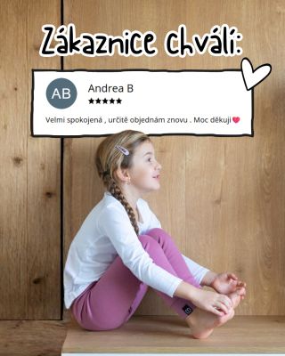 Přibyla mi další krásná recenze, tentokrát na termolegínky od paní Andreji. Moc děkuji! 🥰 A pokud chcete i vy patřit k...