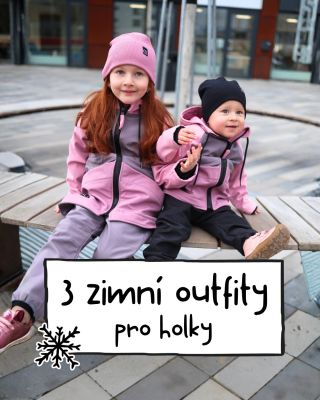 Outfity pro chlapečky se vám moc líbily, tak jsem si pro vás připravila 3 zimní outfity pro holčičky. 🥳 Napište mi do...