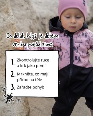 Jste venku, děti jsou nabalené, ale i přesto je jim zima. A co teď? Otočit se domů? ☹️ Nemusíte hned balit. Zkuste tyhle...